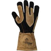 Gants de soudage Endura 505GP MIG, Cuir fleur de ch&egrave;vre, Taille Moyen Nassau Supply
