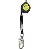 Miller TurboLite+ Scorpion Personal Fall Limiter, 9', Web, Swivel Nassau Supply