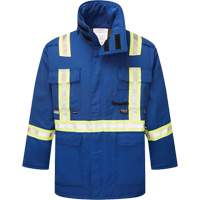 Parka isol&eacute;, antistatique et ignifuge  6,5 oz Westex DH, Petit, Bleu royal Nassau Supply