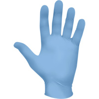 7005PF Disposable Gloves, 7/Small, Nitrile, 4-mil, Powder-Free, Blue SHG873 | Nassau Supply