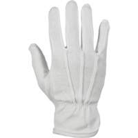Classic Inspectors Parade Gloves, Cotton/Nylon, Unhemmed Cuff, 7/Small Nassau Supply