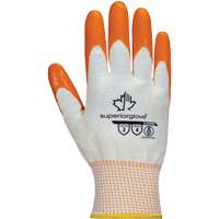 Dexterity&reg; Gloves, 6/X-Small, Foam Nitrile Coating, 15 Gauge, Cotton Shell Nassau Supply