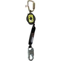 Miller TurboLite+ Personal Fall Limiter, 11', Web, Stationary Nassau Supply