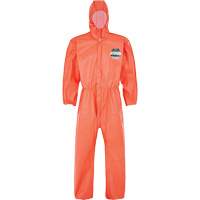Combinaison MicroMax NS avec capuchon, poignets, taille et chevilles &eacute;lastiques, Petit, Orange, Microporeux Nassau Supply