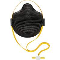 AirWave M Series Black Disposable Masks with SmartStrap<sup>®</sup> & Full Foam Flange, N95, NIOSH Certified, Small SHH517 | Nassau Supply