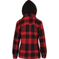 415RBW Quilted Hooded Shirt, Women's, X-Small, Multi-Colour Nassau Supply