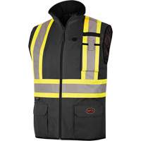 Waterproof Insulated Heated Safety Vest, Unisex, Small, Black SHH600 | Nassau Supply
