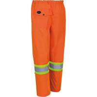 5586 450D Waterproof Safety Pants, Polyester/Polyurethane, 4X-Large, High Visibility Lime-Yellow Nassau Supply