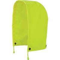5401H Capuchon pour manteau de s&eacute;curit&eacute; imperm&eacute;able haute visibilit&eacute; ind&eacute;chirable en 300D trilob&eacute;, Jaune lime haute visibilit&eacute;, Polyester Nassau Supply