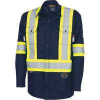 FR-TECH<sup>®</sup> High-Visibility 88/12 Arc-Rated Safety Shirt SHI039 | Nassau Supply
