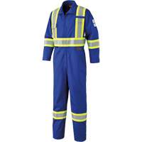 7704T Combinaison anti-arc &eacute;lectrique FR-Tech, Taille 40 (grand taille), Bleu royal, 10 cal/cm² Nassau Supply