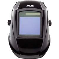 Leadhead&reg; Auto Darkening Welding Helmet, 3.8" L x 3.4" W View Area, 9 - 13 Shade Range, Black Nassau Supply