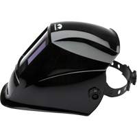 Leadhead&reg; Auto Darkening Welding Helmet, 3.8" L x 3.4" W View Area, 9 - 13 Shade Range, Black Nassau Supply