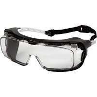 Lunettes &agrave; coques de s&eacute;curit&eacute; Cappture Plus, Lentille Transparent, Antibu&eacute;e, Ventilation Ferm&eacute; Nassau Supply