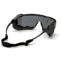 Lunettes &agrave; coques de s&eacute;curit&eacute; Cappture Plus, Lentille Gris, Antibu&eacute;e, Ventilation Ferm&eacute; Nassau Supply