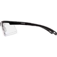 Lunettes de lecture H2MAX avec monture noire, Antibu&eacute;e, Transparent, Dioptrie 2,0 Nassau Supply
