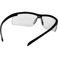 Lunettes de lecture H2MAX avec monture noire, Antibu&eacute;e, Transparent, Dioptrie 2,0 Nassau Supply