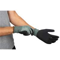 Gants &eacute;cologiques enduits &agrave; prise cr&ecirc;p&eacute;e, 7, R&ecirc;vetement Mousse de latex, Calibre 15, Enveloppe en Nylon/rPET Nassau Supply