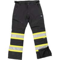 Womens Insulated Flex Safety Pant, Polyester, X-Small, Black Nassau Supply