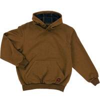 Water Repellent Fleece Pullover Hoodie, Men's, X-Small, Brown SHJ084 | Nassau Supply