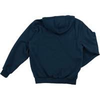 Water Repellent Fleece Pullover Hoodie, Men's, X-Small, Navy Blue SHJ092 | Nassau Supply