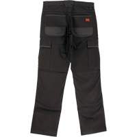 WP100 Work Pants, Cotton/Spandex, Black, Size 0, 30 Inseam SHJ108 | Nassau Supply