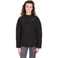 Manteau chauffant M12 Axis avec pile, Femmes, Petit, Noir Nassau Supply