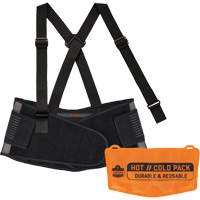 Proflex 1675 Back Support Brace with Cooling/Warming Pack, Spandex, X-Small SHJ462 | Nassau Supply