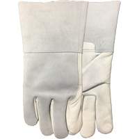 2757E Fabulous Fabricator Fitter's Gloves, Small, Grain Cowhide Palm, Cotton Fleece Inner Lining SHJ471 | Nassau Supply