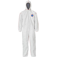 Combinaisons SFR avec cagoule, Moyen, Blanc, Tyvek 400 Nassau Supply