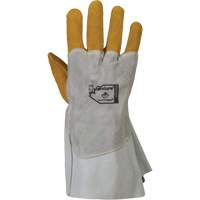 Gants de soudage 335DBP Endura, Cuir de vache refendu/Cuir d'&eacute;lan refendu, Taille Petit Nassau Supply