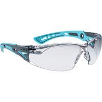 Rush+ Safety Glasses, Clear Lens, Anti-Fog/Anti-Scratch Coating SHK037 | Nassau Supply