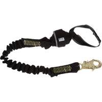 Shock Absorbing Arc Flash Web Lanyard, 6', Snap Hook Center, Choke-Off Loop Leg Ends, Kevlar&reg;/Nomex&reg; Nassau Supply