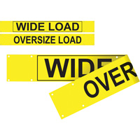 Banni&egrave;re wide load/oversized load &agrave; deux c&ocirc;t&eacute;s, Vinyle, 96" la x 12" h Nassau Supply