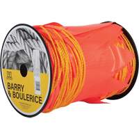 Ligne d'avertissement avec fanions, 328' lo, Orange Nassau Supply