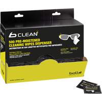 Lingettes nettoyantes pr&eacute;mouill&eacute;es B-Clean B500 Nassau Supply