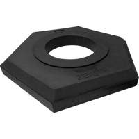 Rubber Channelizer Base, 15 lbs. Nassau Supply