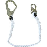 LAN-1242-4 Longe &agrave; corde de retenue 5/8", 1 branches, 4', Classe CSA A Nassau Supply
