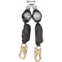 SRL-70502-6LE Self-Retracting Lifeline with Pack, 6', Dyneema&reg;, Swivel Nassau Supply