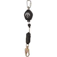 SRL-73302-10LE Self-Retracting Lifeline, 10', Galvanized Steel, Swivel Nassau Supply