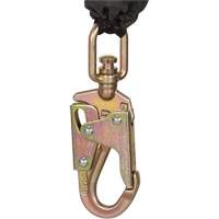 SRL-73302-10LE Self-Retracting Lifeline, 10', Galvanized Steel, Swivel Nassau Supply