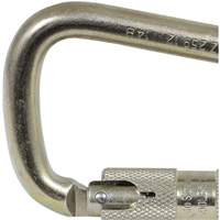CP-03015-1 Mousqueton zingu&eacute; avec ouverte de portique de 1", Acier Nassau Supply