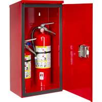 Heavy-Duty Outdoor Fire Extinguisher Cabinet, 14" W x 28" H x 10" D Nassau Supply