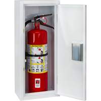 Indoor Fire Extinguisher Cabinet, 10" W x 24" H x 7" D Nassau Supply