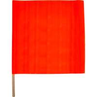 Traffic Safety Flag, Mesh, With Handle Nassau Supply