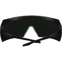 SecureFit 3700 Series Safety Glasses SF3750AS-BLK, Grey/IR 5.0 Lens, Anti-Scratch, ANSI Z87+/Meets/Exceeds CSA Z94.3 Nassau Supply