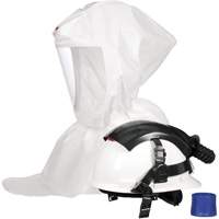 Versaflo S-Series Painter's Hood Assembly S-767 with Inner Shroud & Hardhat, Standard, Hard Top, Single Shroud Nassau Supply