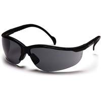 Venture II&reg; Half-Frame Safety Glasses, Grey Lens, Anti-Fog/Anti-Scratch/Anti-Static, ANSI Z87+/Meets/Exceeds CSA Z94.3 Nassau Supply