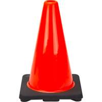 Premium Traffic Cone, 12", Orange Nassau Supply