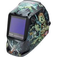 VIKING 3350 Zombie Welding Helmet, 3.74" L x 3.34" W View Area, 5 - 13 Shade Range Nassau Supply